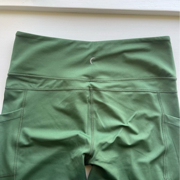 ZYIA Active Green Pine Light n Tight Hi-Rise 78 24" Leggings Size 12 - Picture 4 of 7